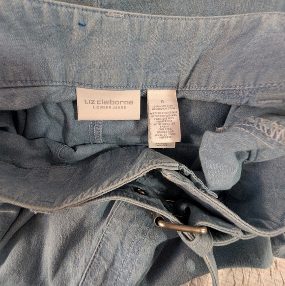 Liz Claiborne Jean Skirt - Picture 4 of 4